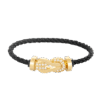 [Eternal Jewelry]CHANCE LARGE 8 FIGURE BUCKLE HALF DIAMOND BRACELET GOLD - Image 7