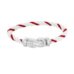 [Eternal Jewelry]CHANCE LARGE 8 FIGURE BUCKLE FULL DIAMOND BRACELET SILVER - Image 2