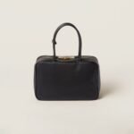 Leather Beau Handbag Black color - Image 2