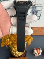 RM055 Bubba Watson, Black Case, Rose Gold Chapter Ring & Crown  Replica - Image 9