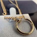[Eternal Jewelry]JUSTE NECKLACE PINK GOLD DIAMONDS - Image 9