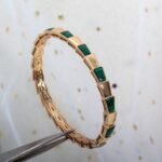 [Eternal Jewelry]SERPENTI BRACELET PINK GOLD MALACHITE - Image 3