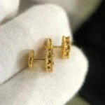 [Eternal Jewelry]CLOVER MINI 9.5MM MALACHITE  EARRINGS - Image 3