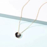 [Eternal Jewelry]AMULETTE GOLD CARNELIAN ONYX NECKLACE - Image 5