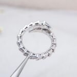 [Eternal Jewelry]SERPENTI RING SILVER DIAMOND PAVED 4MM - Image 6
