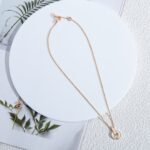 [Eternal Jewelry]GARI NECKLACE PINK GOLD MOP - Image 6