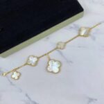 [Eternal Jewelry]MAGIC CLOVER MOP GOLD BRACELET 5 MOTIFS
