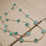 [Eternal Jewelry]CLOVER 20 MOTIFS MALACHITE GOLD - Image 5