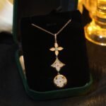 [Eternal Jewelry]STAR AND SUN DIAMOND PINK GOLD NECKLACE - Image 8