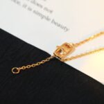 [Eternal Jewelry]STAR AND SUN DIAMOND PINK GOLD NECKLACE - Image 9