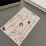 [Eternal Jewelry]LUCKY SPRING 15 MOTIFS ROSE GOLD NECKLACE - Image 9