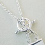 [Eternal Jewelry]POP H PEDANT SILVER NECKLACE - Image 9