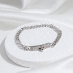 [Eternal Jewelry]KELLY CHAIN SILVER DIAMOND BRACELET