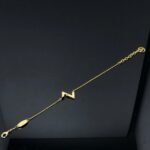 [Eternal Jewelry]VOLT LV LOGO BRACELET - Image 4