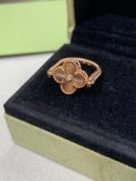 [Eternal Jewelry]CLOVER RIVERSIBLE ROSE GOLD RING - Image 7