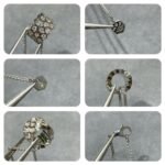 [Eternal Jewelry]BEE LOVE DIAMOND PAVED 3 ROW NECKLACE - Image 7