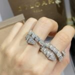 [Eternal Jewelry]SERPENTI RING SILVER DIAMOND PAVED - Image 3