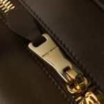 Leather Beau Handbag Tundra Color - Image 3