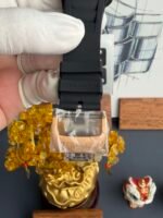 RM055 Bubba Watson, Black Case, Rose Gold Chapter Ring & Crown  Replica - Image 11