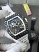 RM055 Bubba Watson NTPT Carbon White Chapter Ring Replica - Image 4