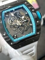 RM055 Carbon Shell Tiffany Blue Replica - Image 3