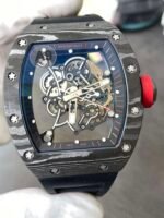 RM055 NTPT Forged Carbon Fiber Red Scale Red Head StyleReplica - Image 3