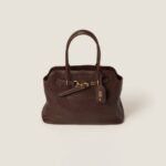 Aventure Nappa Leather Handbag Shrubland Color