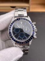 Sapphire Bezel Meteorite Diamond Lugs Daytona