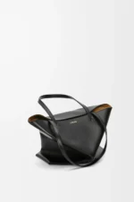Medium Puzzle Fold tote in shiny calfskin - Image 7