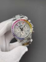 Rolex Cosmograph Daytona White Gold Rainbow 116599RBOW - Image 4