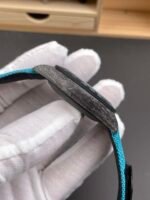 DIW‑Style Forged Carbon Turquoise Arabic Numeral Daytona - Image 5