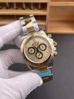 Rolex Cosmograph Daytona Two-Tone Yellow Gold Steel Champagne Black Subdial 126503‑0001 - Image 3