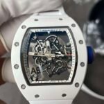 RM055 White Ceramic Fine Blue Scale Inner Ring Replica