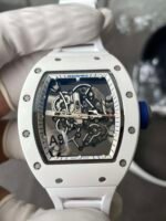 RM055 White Ceramic Fine Blue Scale Inner Ring Replica