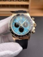 Tiffany Blue Dial Yellow Gold Rubber Daytona116518LN