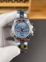 Rolex Cosmograph Daytona Ice Blue Dial Platinum Chestnut Ceramic Bezel m126506-0001