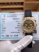 Rolex Daytona Tiger Plate CVD Diamond Rubber Daytona - Image 2
