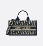 East-West Dior Book Tote with strap