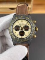 DIW‑Style Forged Carbon Daytona, Arabic Cream Dial  126500