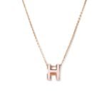 [Eternal Jewelry]POP H PEDANT PINK GOLD - Image 2