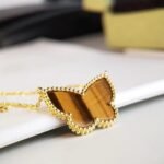 [Eternal Jewelry] TIGER__ EYE BUTTERFLY NECKLACE - Image 3
