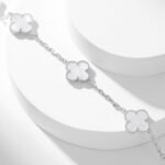 [Eternal Jewelry]CLOVER 10 MOTIFS WHITE MOTHER OF PEARL NECKLACE - Image 15