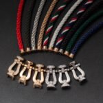 [Eternal Jewelry]FORCE LARGE HORSESHOE FULL DIAMOND BRACELET GOLD - Image 18