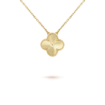 [Eternal Jewelry]CLOVER 15MM LASER NECKLACE