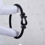 [Eternal Jewelry]FORCE LARGE SERIES HORSESHOE BLACK SAMURAI BRACELET - Image 5