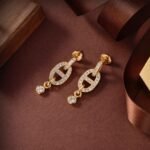 [Eternal Jewelry]HM CHAINE DIAMOND EARRINGS - Image 3