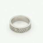 [Eternal Jewelry]LOVE RING 5.5MM DIAMONDS PAVED - Image 4