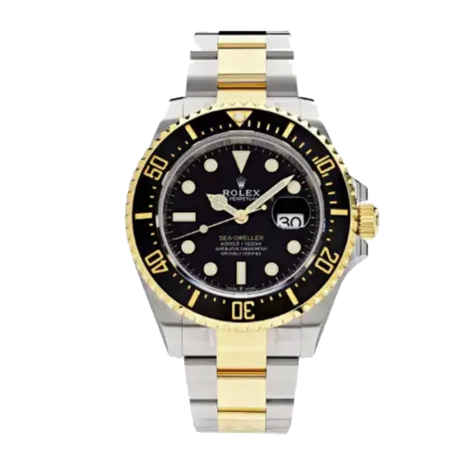 Rolex Sea-Dweller In Two-Tone ‘Rolesor’ Steel And Yellow Gold Replica - Image 1
