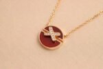 [Eternal Jewelry]JEUX DE ROSE GOLD DIAMOND NECKLACE - Image 6
