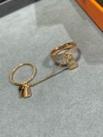 [Eternal Jewelry]HM KELLY CLOCHETTE DOUBLE RING IN  WITH DIAMONDS - Image 4